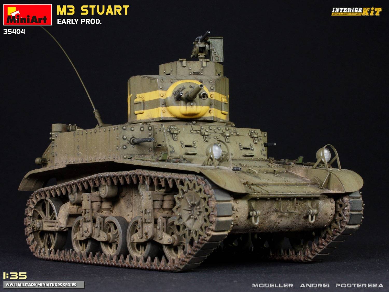 M3 STUART EARLY PROD. INTERIOR KIT – Image 13
