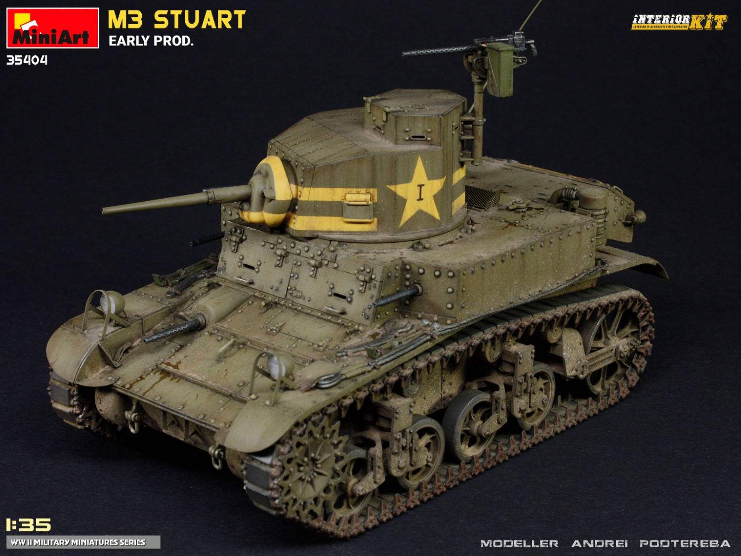 M3 STUART EARLY PROD. INTERIOR KIT – Image 14