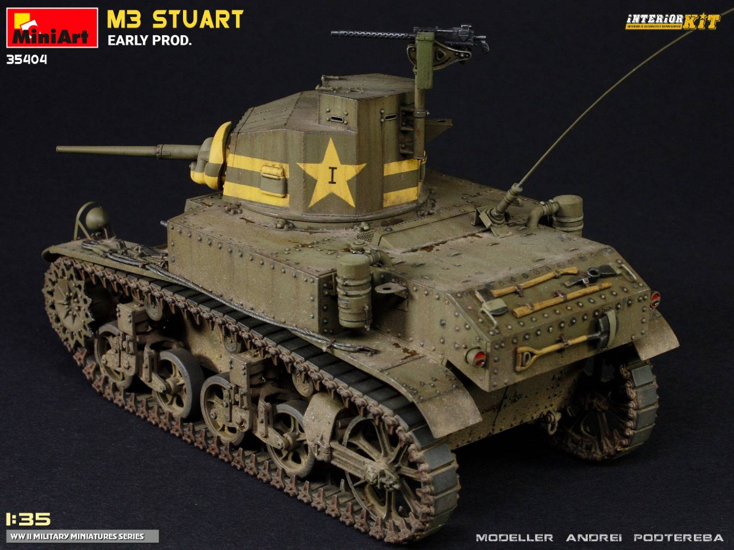 M3 STUART EARLY PROD. INTERIOR KIT – Image 15