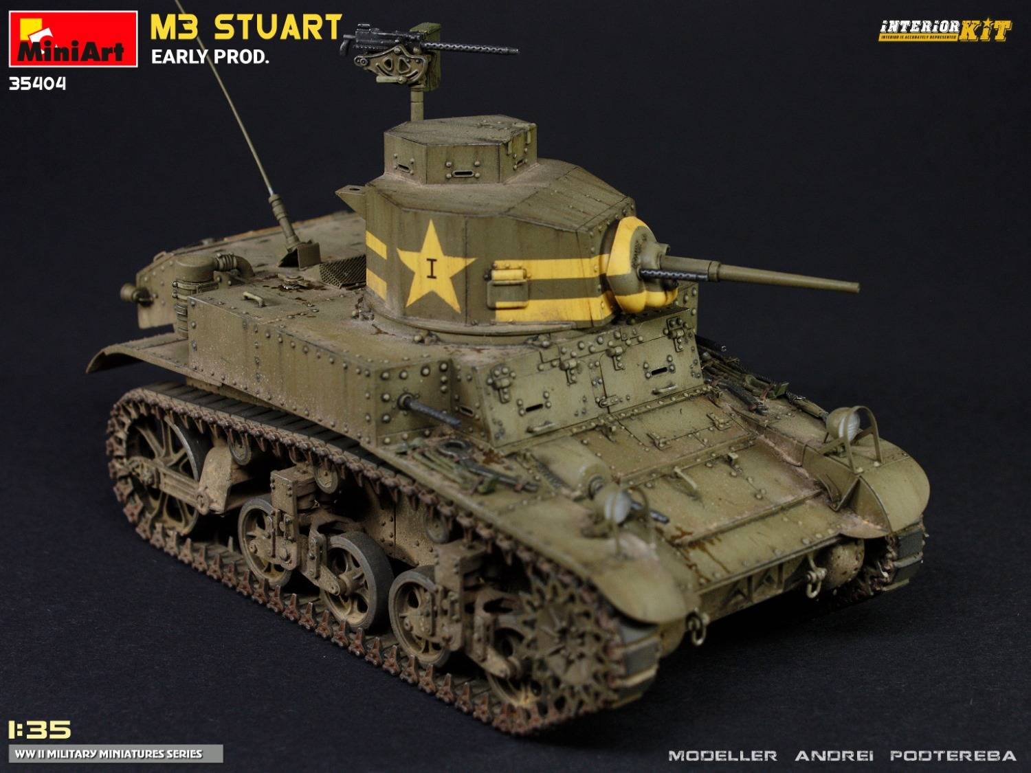 M3 STUART EARLY PROD. INTERIOR KIT – Image 16