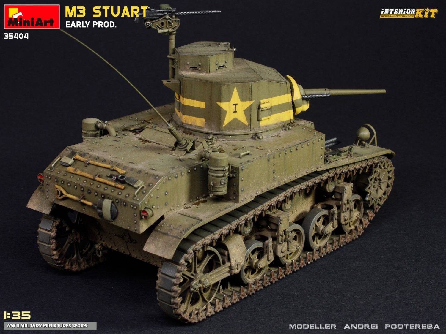 M3 STUART EARLY PROD. INTERIOR KIT – Image 17