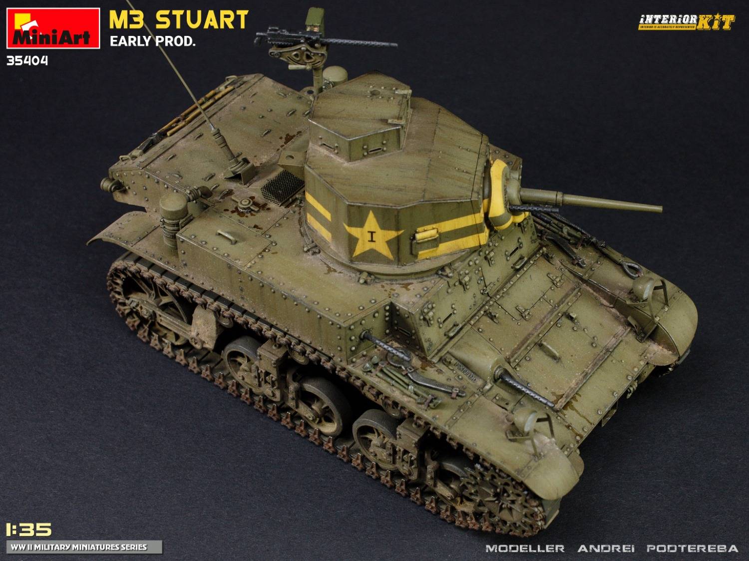 M3 STUART EARLY PROD. INTERIOR KIT – Image 18