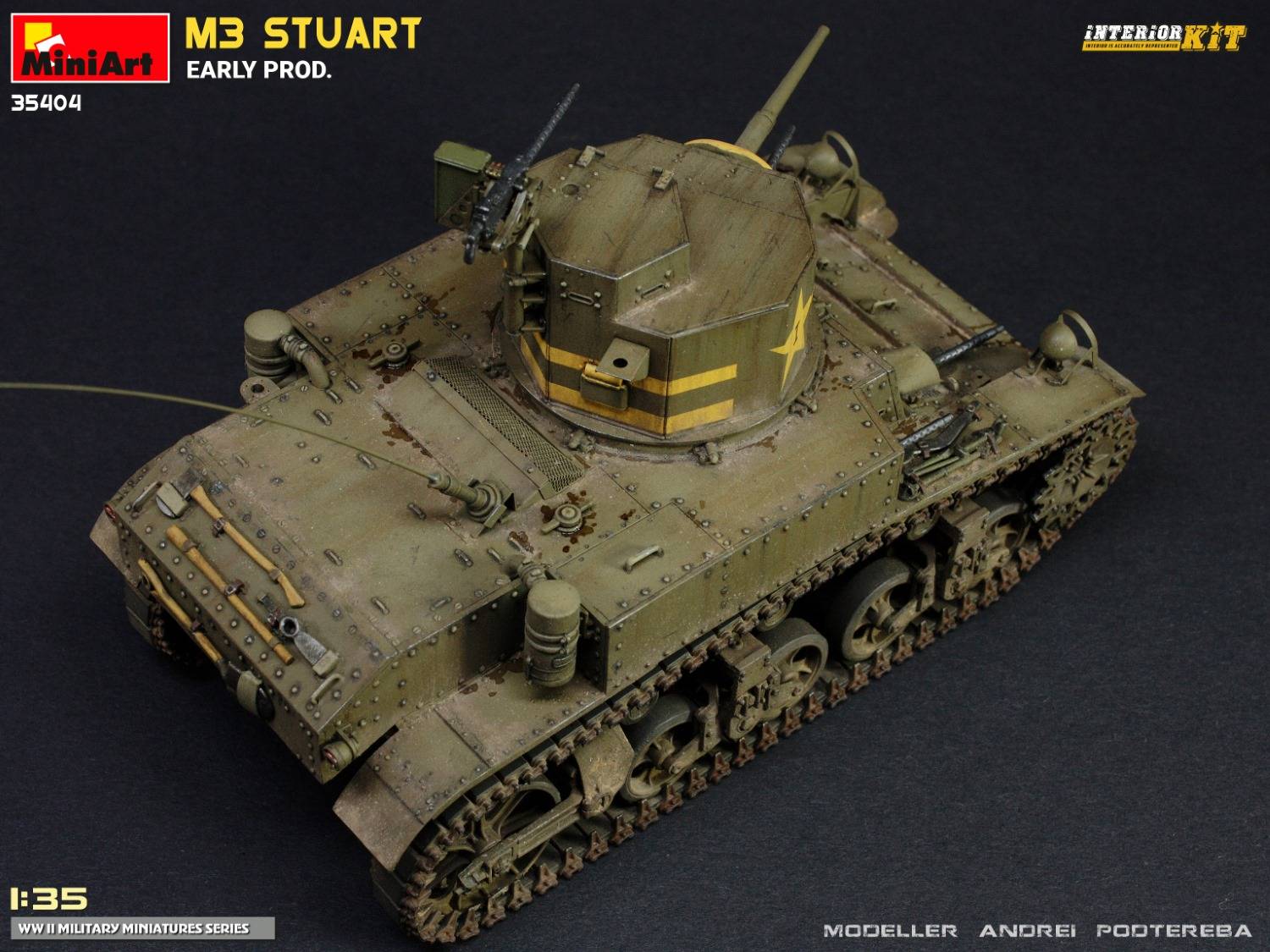 M3 STUART EARLY PROD. INTERIOR KIT – Image 19