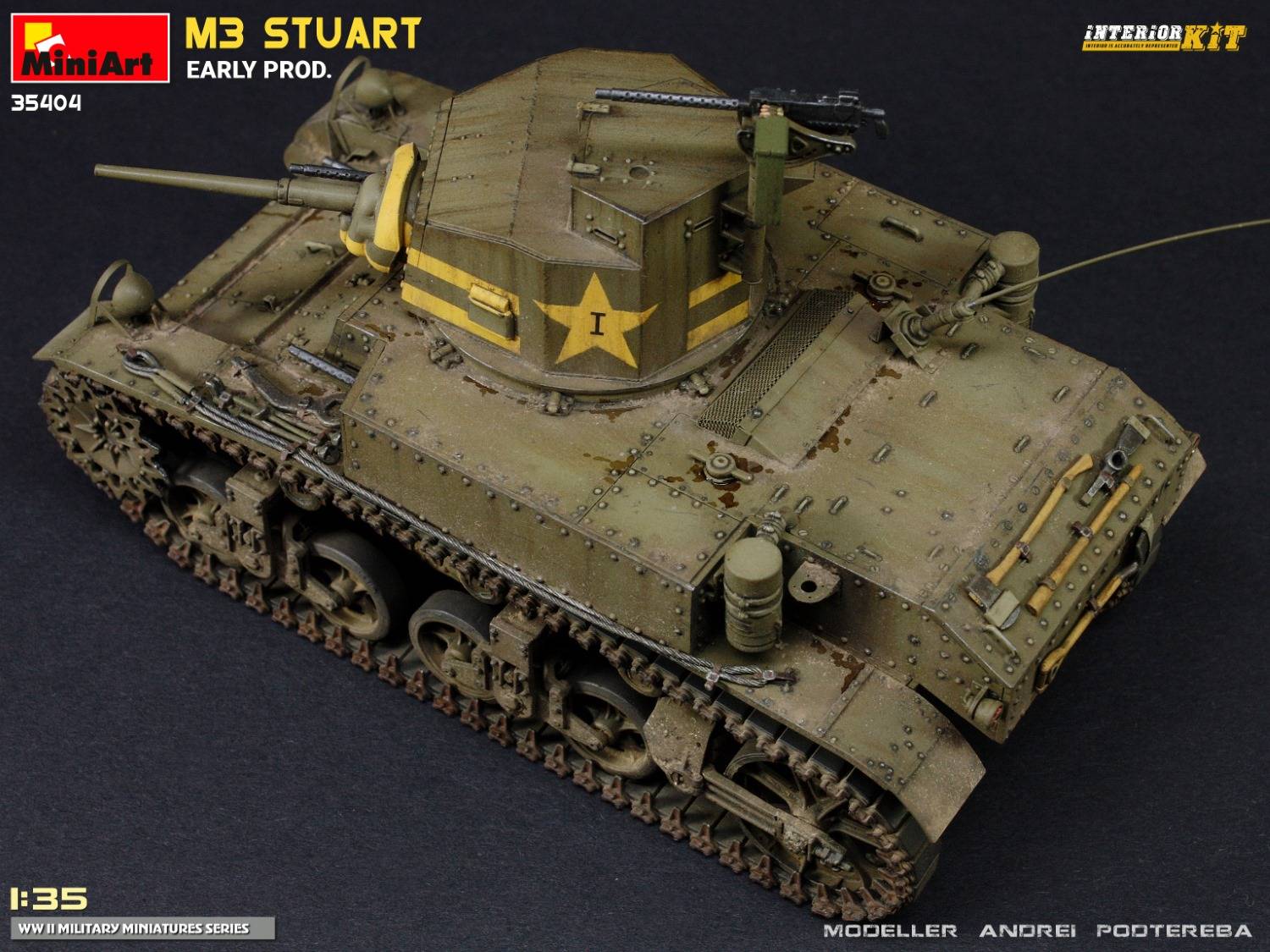 M3 STUART EARLY PROD. INTERIOR KIT – Image 20