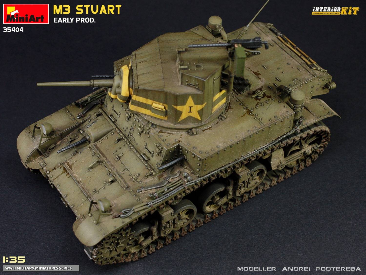 M3 STUART EARLY PROD. INTERIOR KIT – Image 21