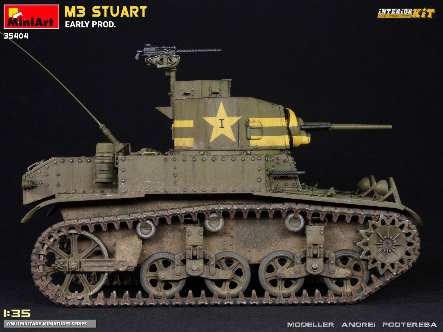 M3 STUART EARLY PROD. INTERIOR KIT – Image 22