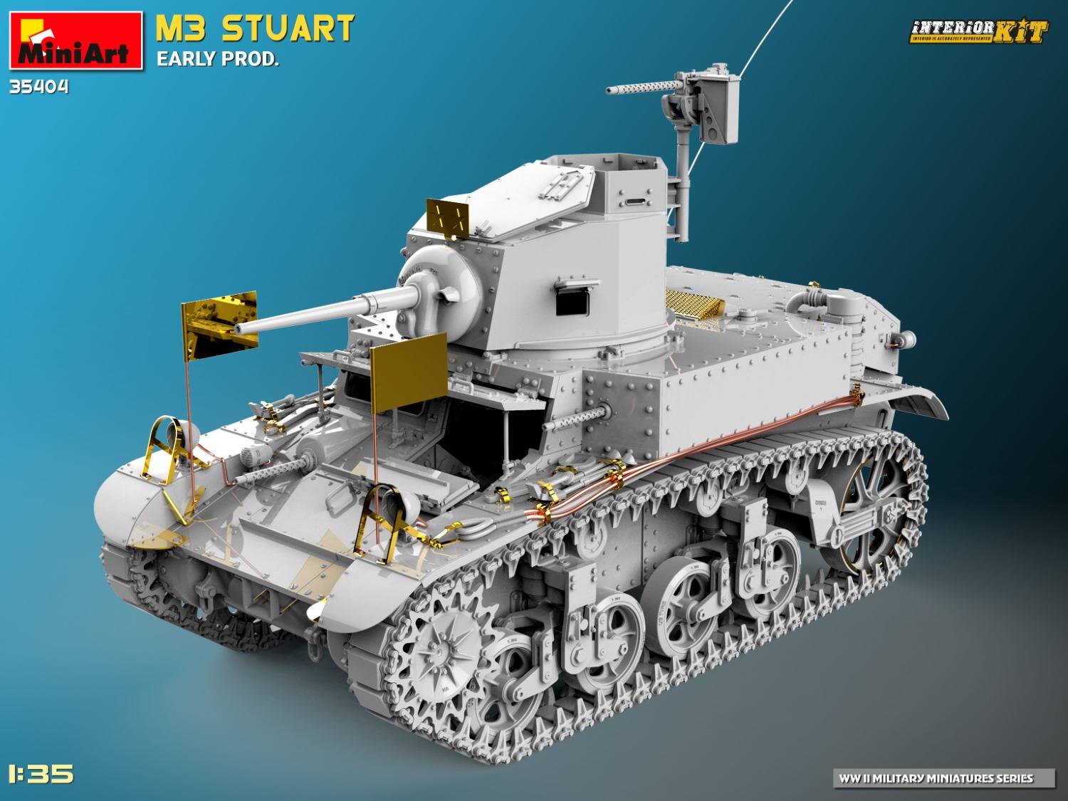 M3 STUART EARLY PROD. INTERIOR KIT – Image 24