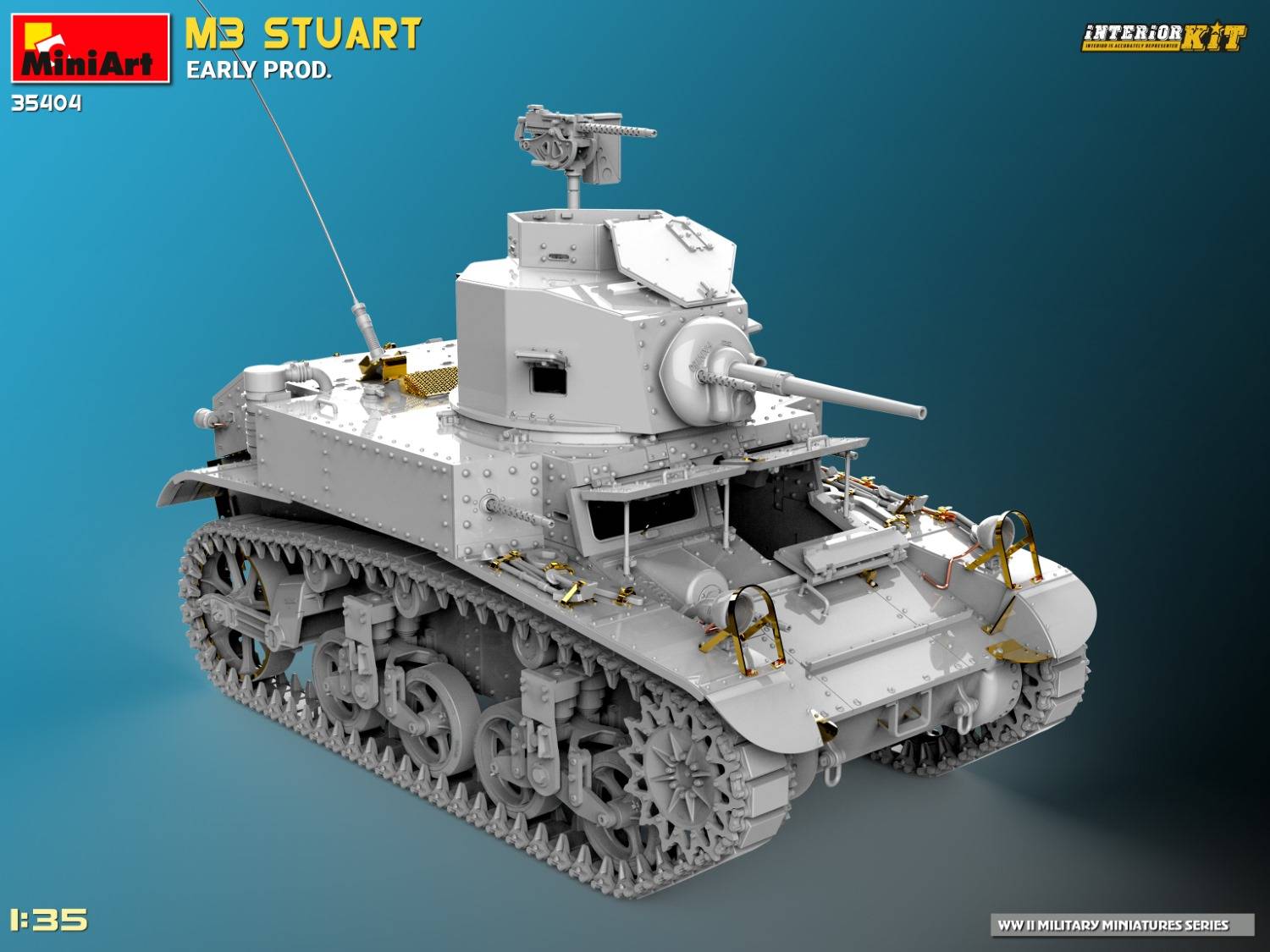 M3 STUART EARLY PROD. INTERIOR KIT – Image 25