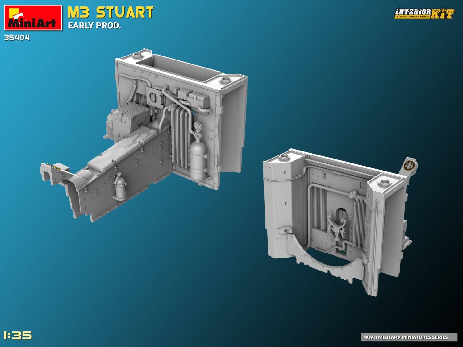 M3 STUART EARLY PROD. INTERIOR KIT – Image 43
