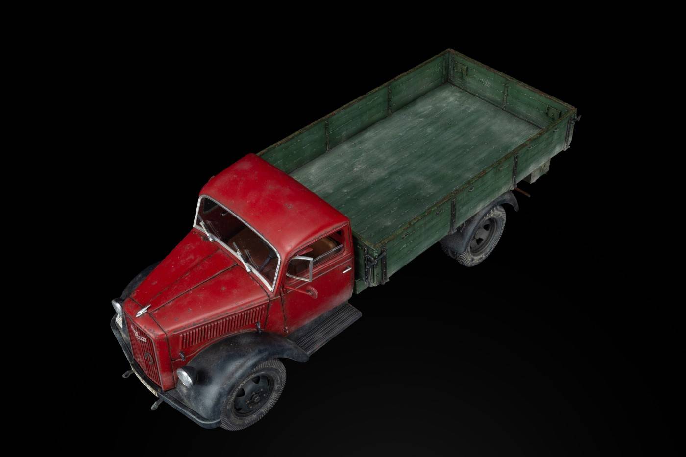 GERMAN 3T CARGO TRUCK 3,6-36S. PRITSCHE-NORMAL-TYPE. MILITARY SERVICE – Image 6
