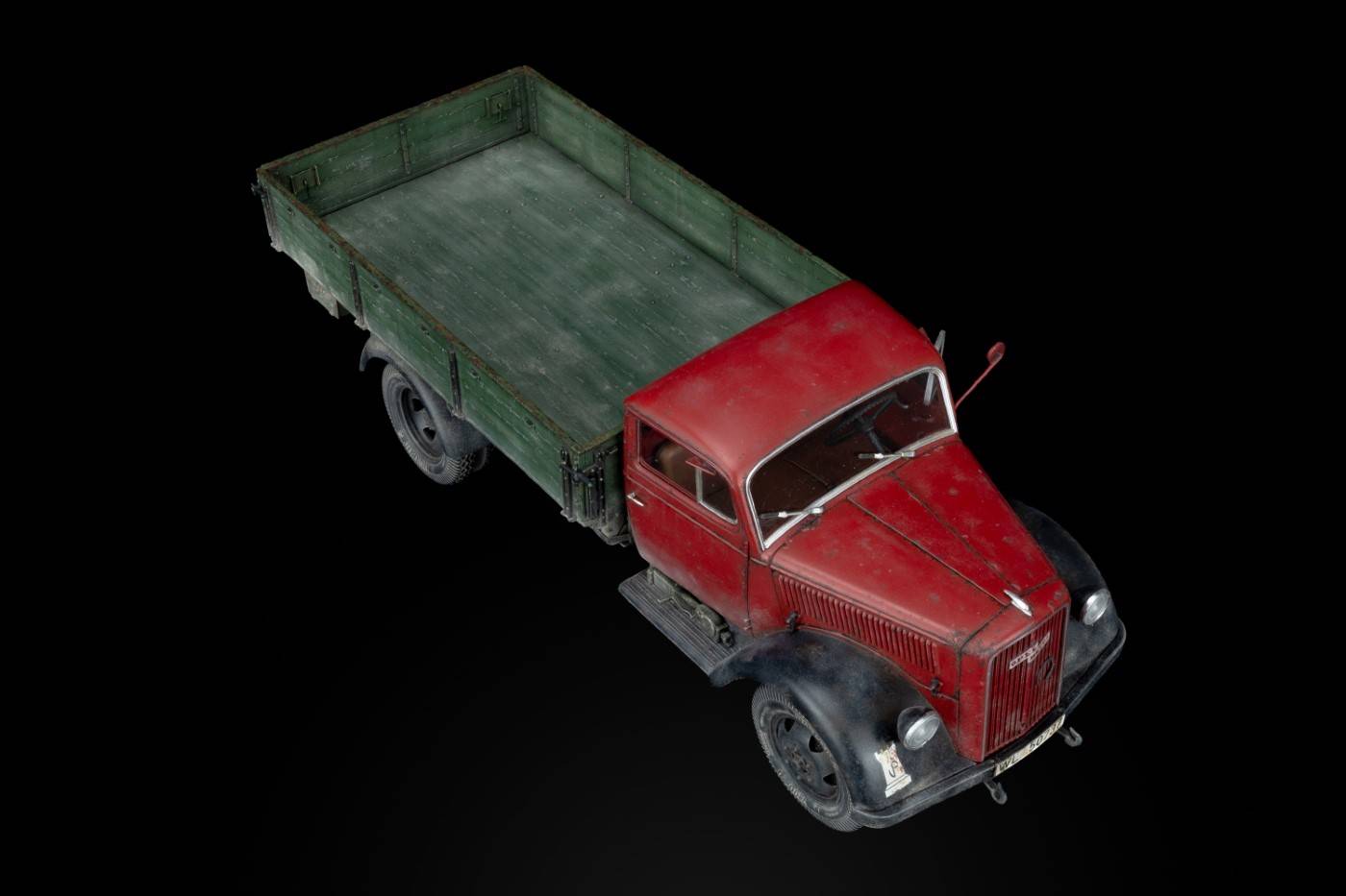 GERMAN 3T CARGO TRUCK 3,6-36S. PRITSCHE-NORMAL-TYPE. MILITARY SERVICE – Image 7
