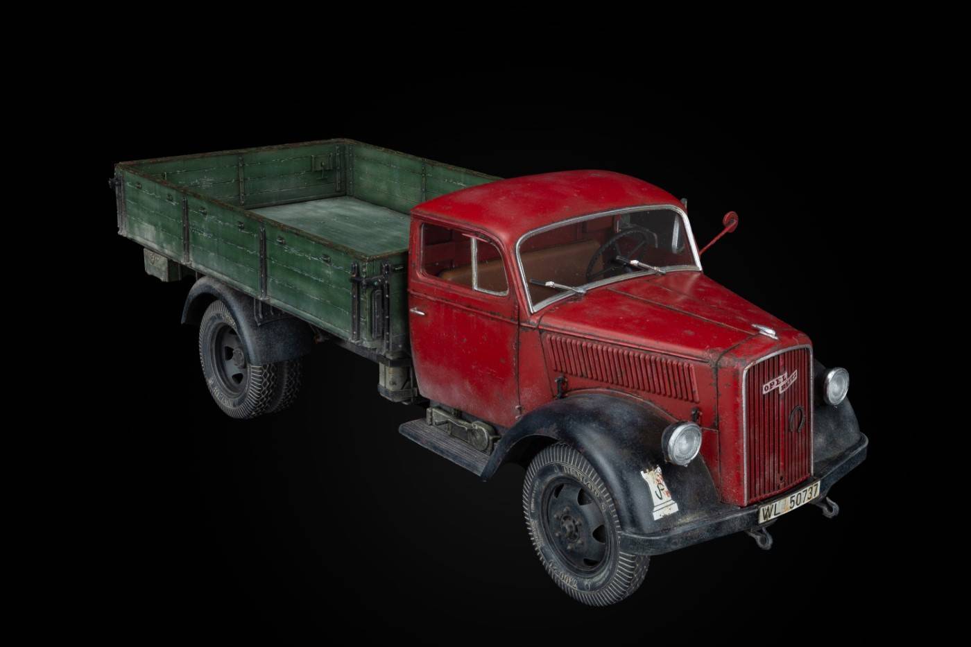 GERMAN 3T CARGO TRUCK 3,6-36S. PRITSCHE-NORMAL-TYPE. MILITARY SERVICE – Image 10