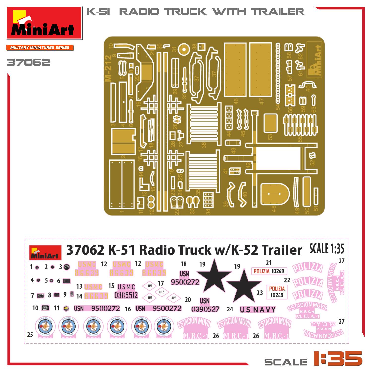 K-51 RADIO TRUCK WITH TRAILER – Image 2