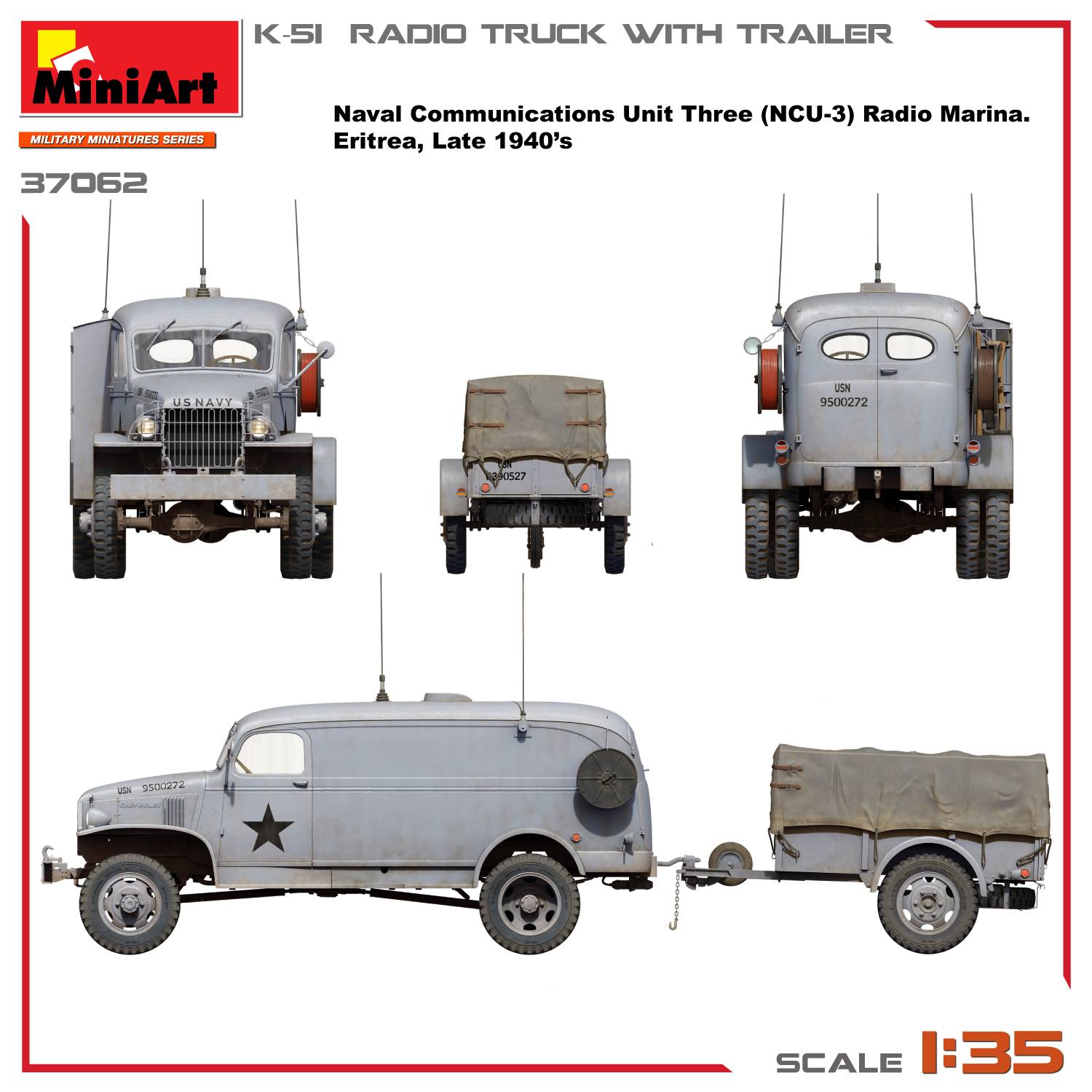 K-51 RADIO TRUCK WITH TRAILER – Image 5