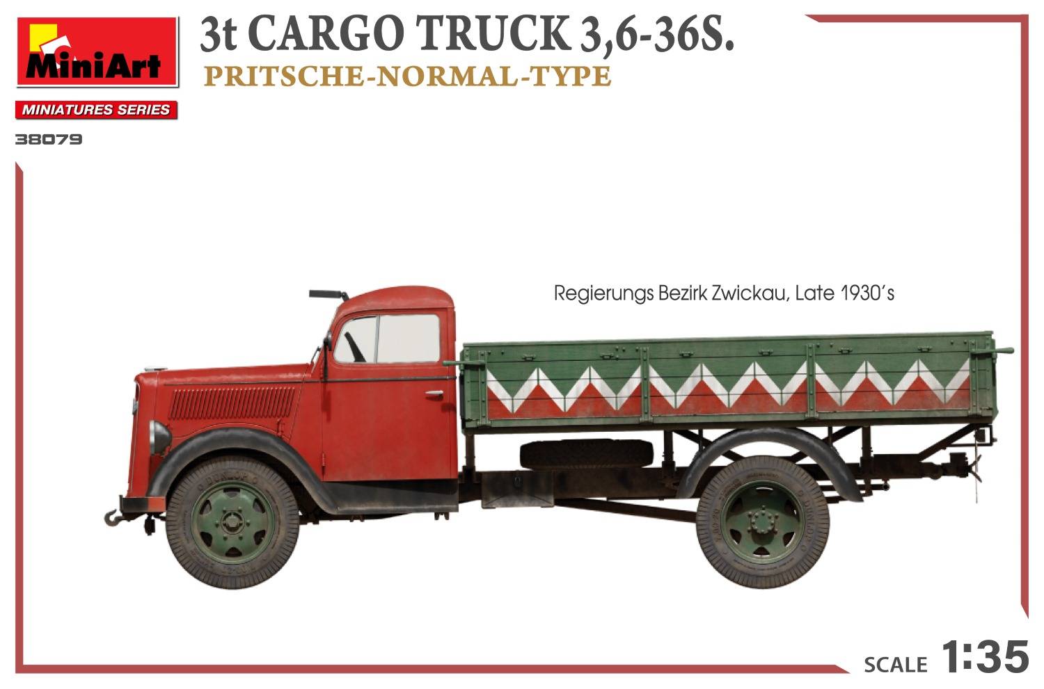 3t CARGO TRUCK 3,6-36S. PRITSCHE-NORMAL-TYPE – Image 4
