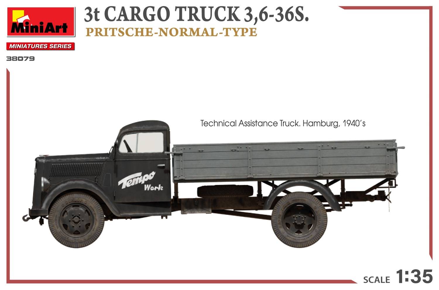 3t CARGO TRUCK 3,6-36S. PRITSCHE-NORMAL-TYPE – Image 6