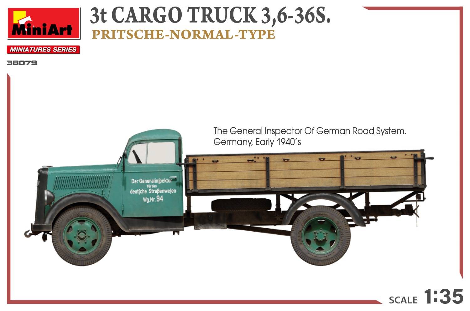 3t CARGO TRUCK 3,6-36S. PRITSCHE-NORMAL-TYPE – Image 7
