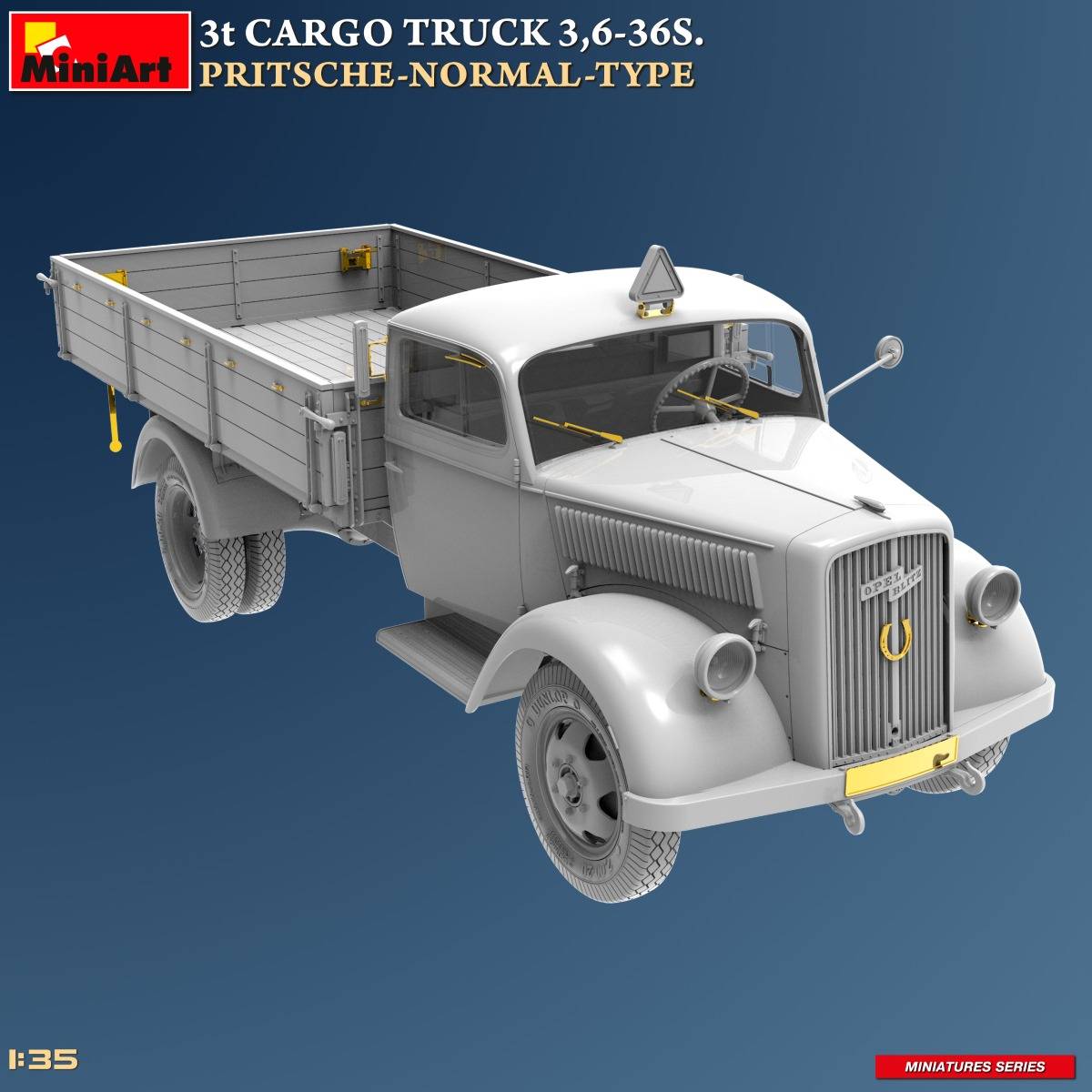 3t CARGO TRUCK 3,6-36S. PRITSCHE-NORMAL-TYPE – Image 10