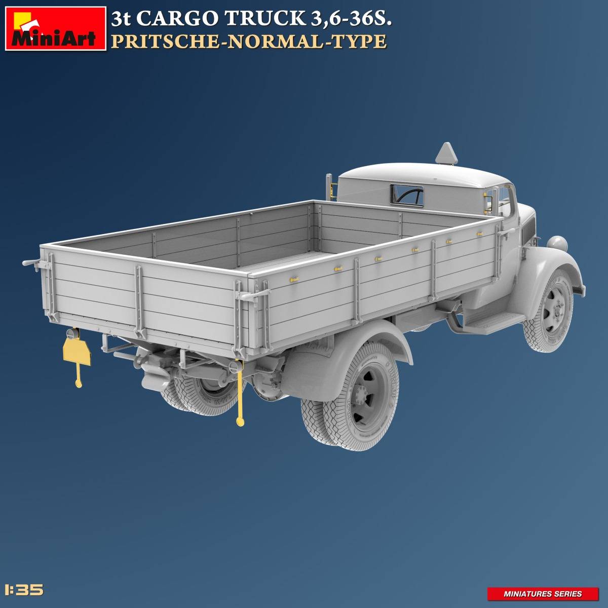 3t CARGO TRUCK 3,6-36S. PRITSCHE-NORMAL-TYPE – Image 11