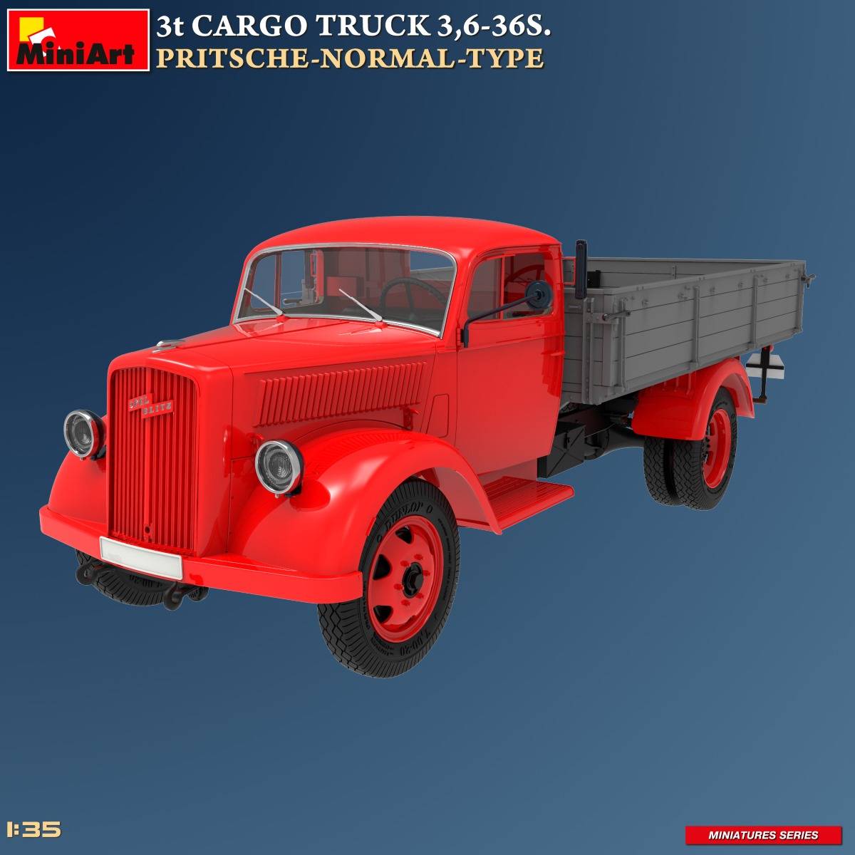 3t CARGO TRUCK 3,6-36S. PRITSCHE-NORMAL-TYPE – Image 12