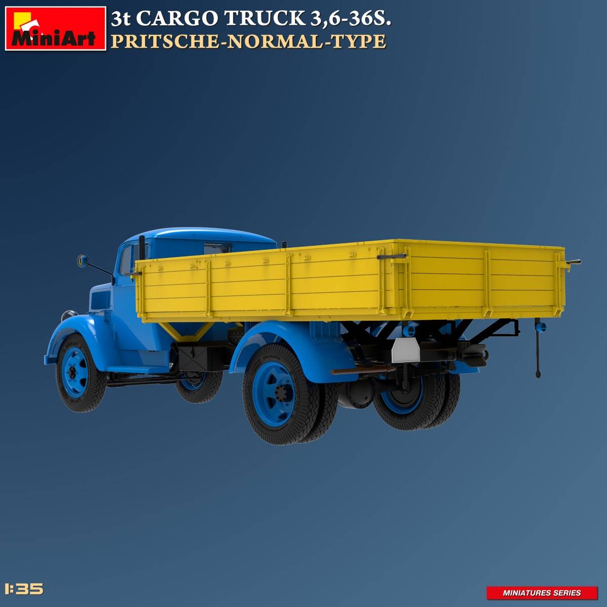 3t CARGO TRUCK 3,6-36S. PRITSCHE-NORMAL-TYPE – Image 14