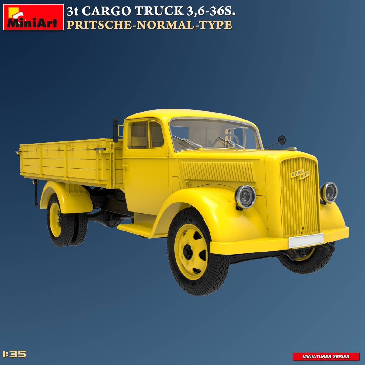 3t CARGO TRUCK 3,6-36S. PRITSCHE-NORMAL-TYPE – Image 15