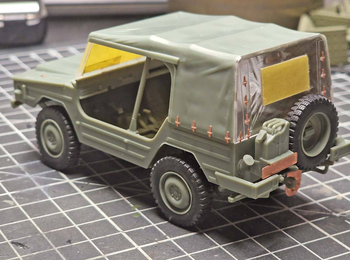 VW Iltis 0.5T Light Truck VW 4x4 Forces Françaises en Allemagne – Image 13