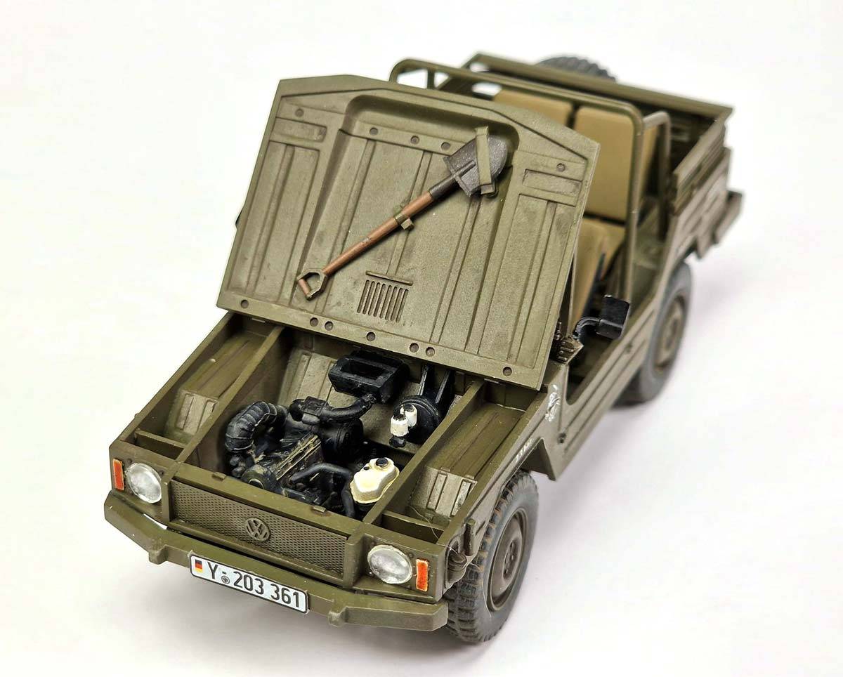 VW Iltis 0.5T Light Truck VW 4x4 Forces Françaises en Allemagne – Image 15