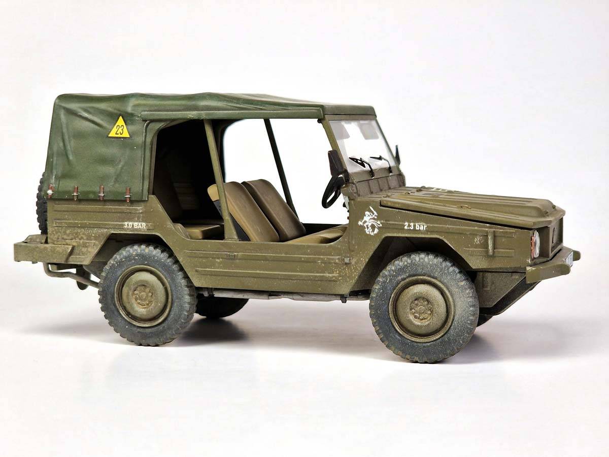 VW Iltis 0.5T Light Truck VW 4x4 Forces Françaises en Allemagne – Image 16