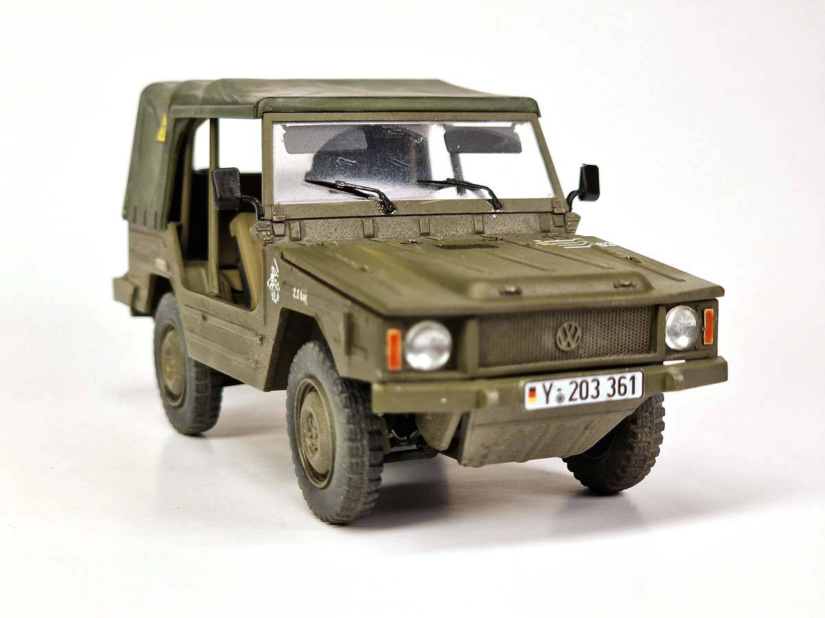 VW Iltis 0.5T Light Truck VW 4x4 Forces Françaises en Allemagne – Image 17