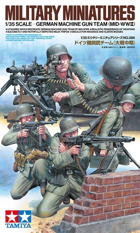German Machine Gun Team (Mid-WWII)