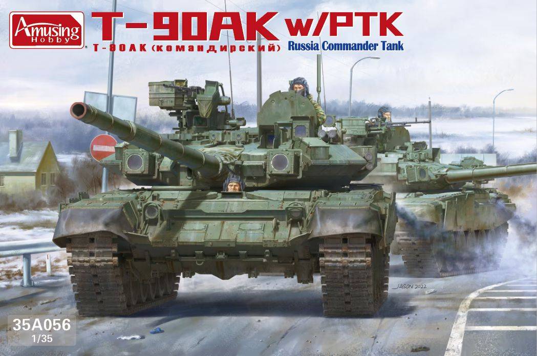 T-90AK w/PTK Russia Commander Tank