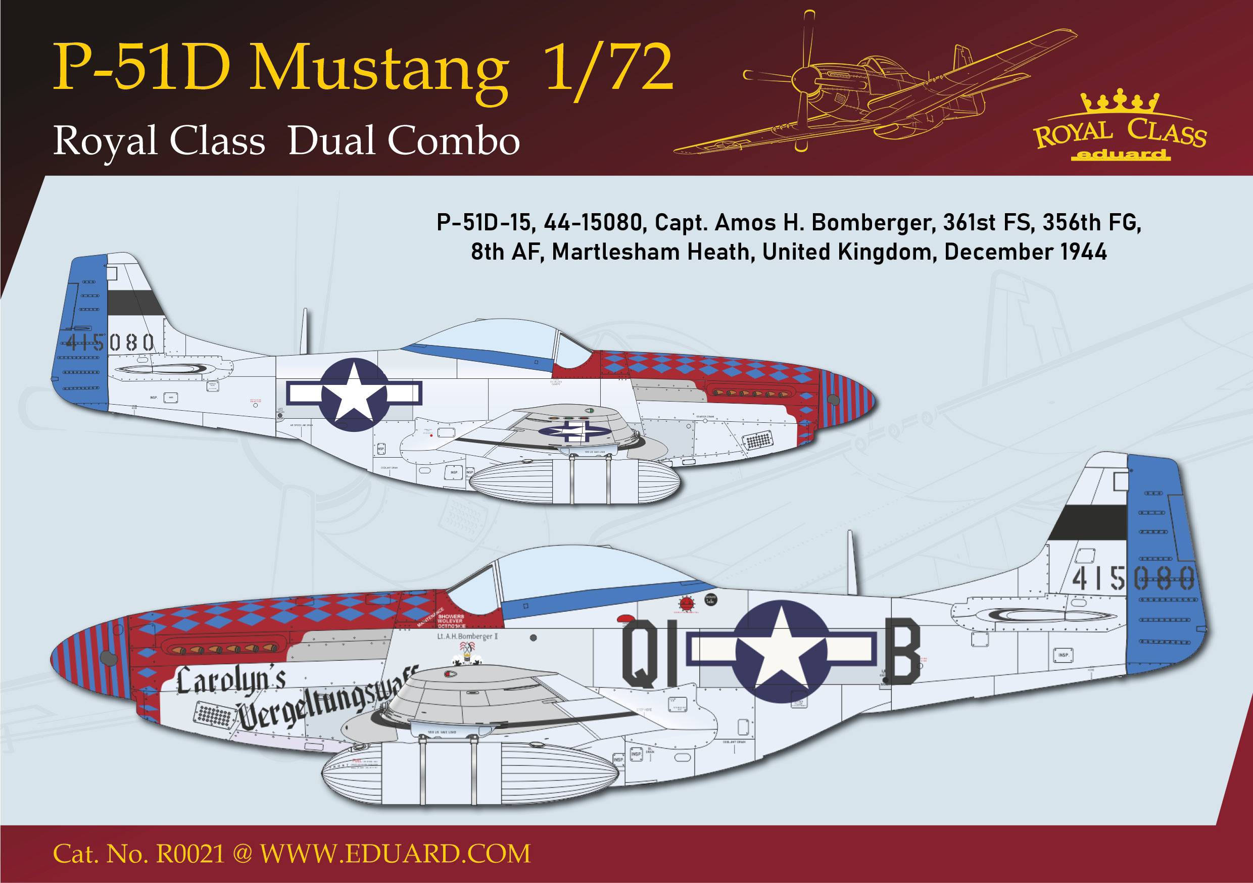 P-51D MUSTANG DUAL COMBO Royal Class edition – Image 9