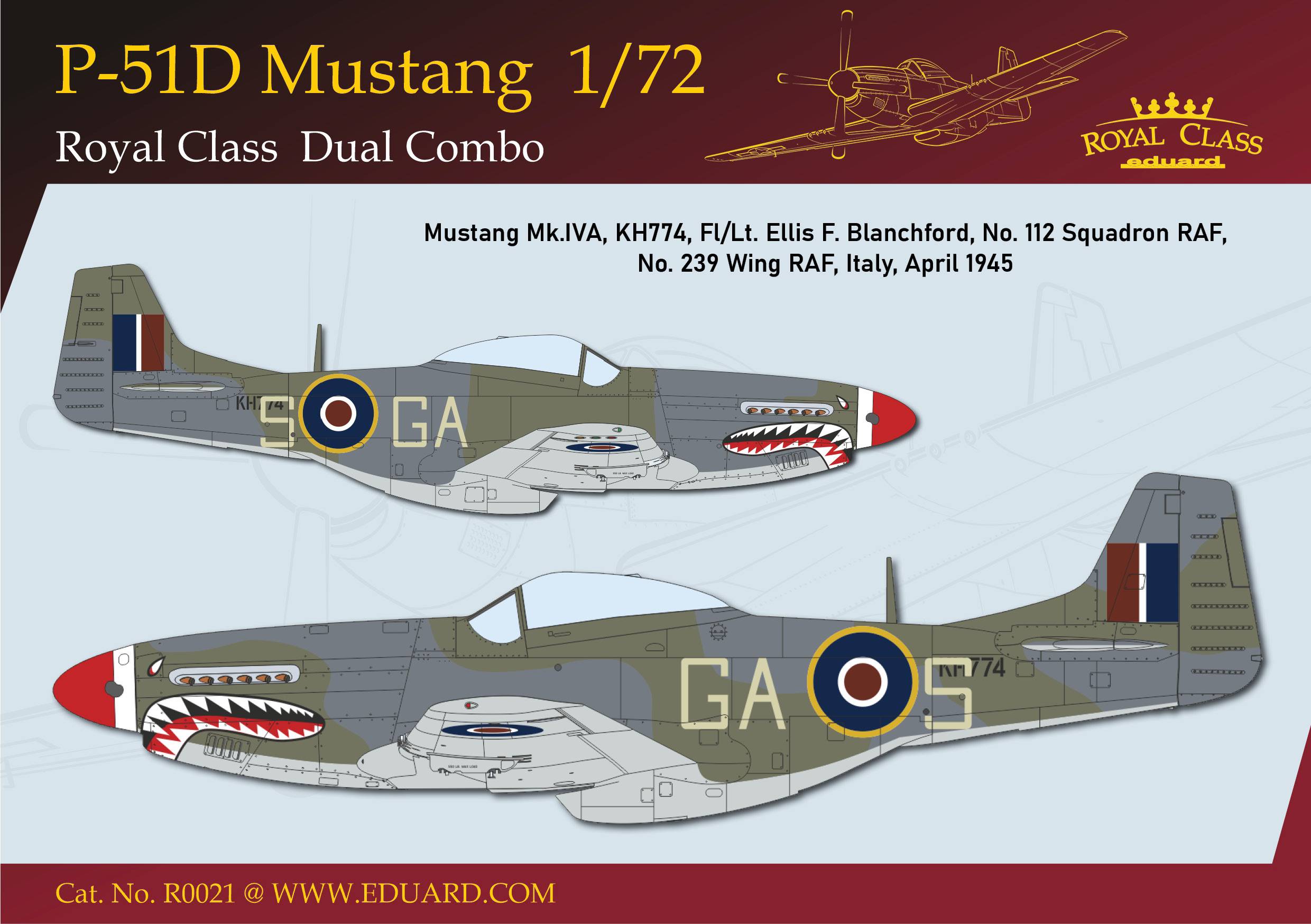 P-51D MUSTANG DUAL COMBO Royal Class edition – Image 12