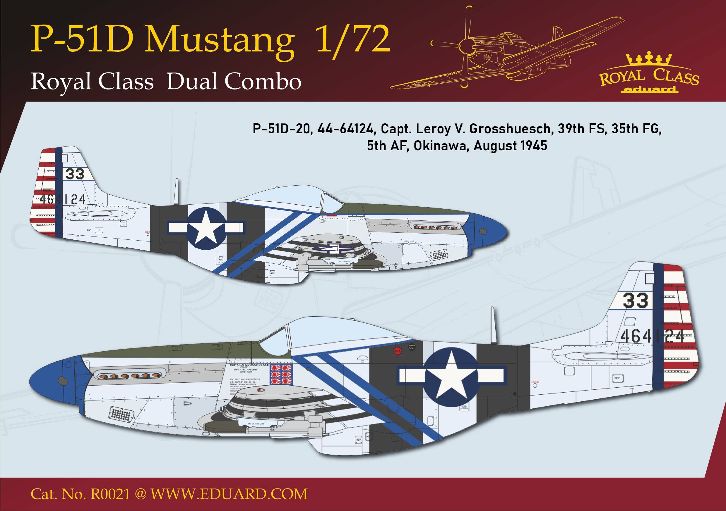 P-51D MUSTANG DUAL COMBO Royal Class edition – Image 15