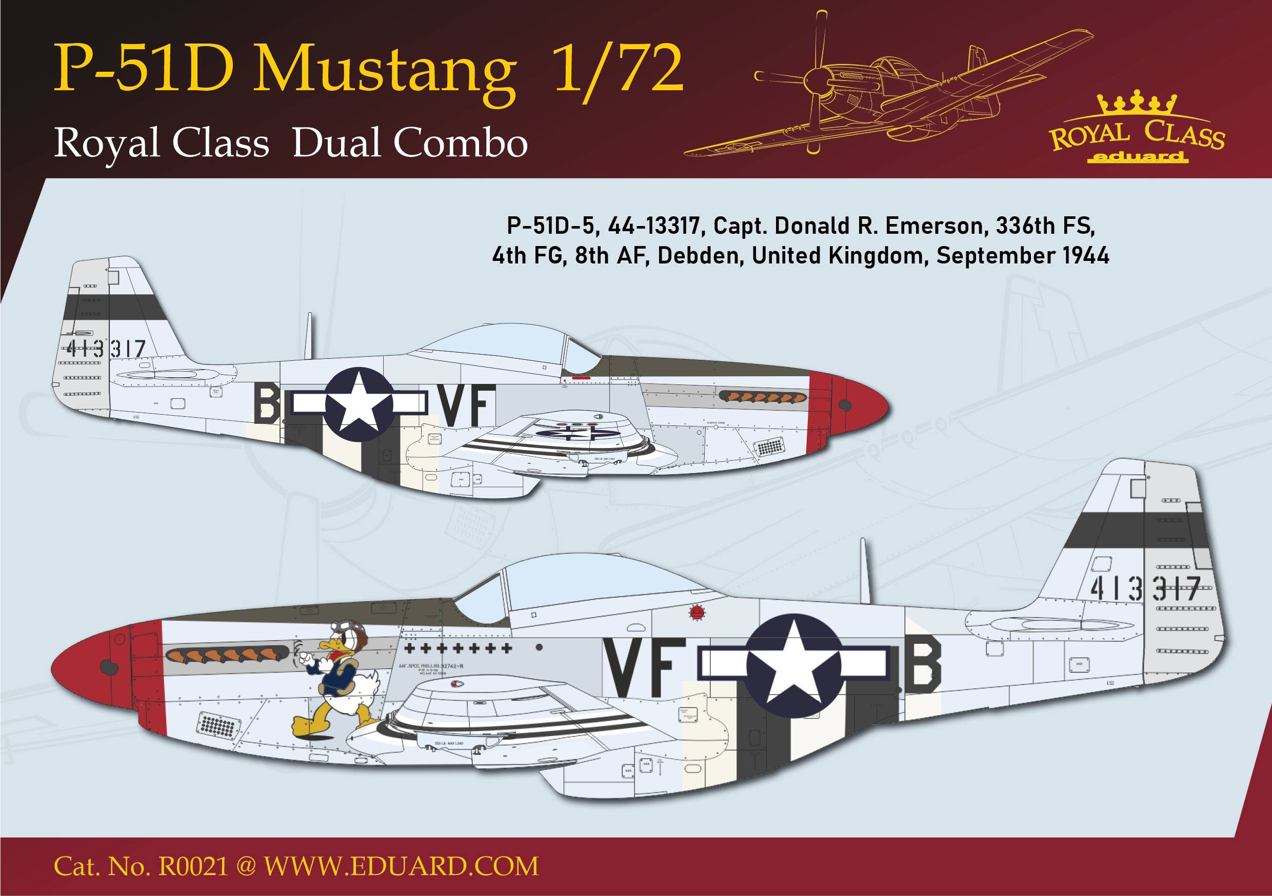 P-51D MUSTANG DUAL COMBO Royal Class edition – Image 16