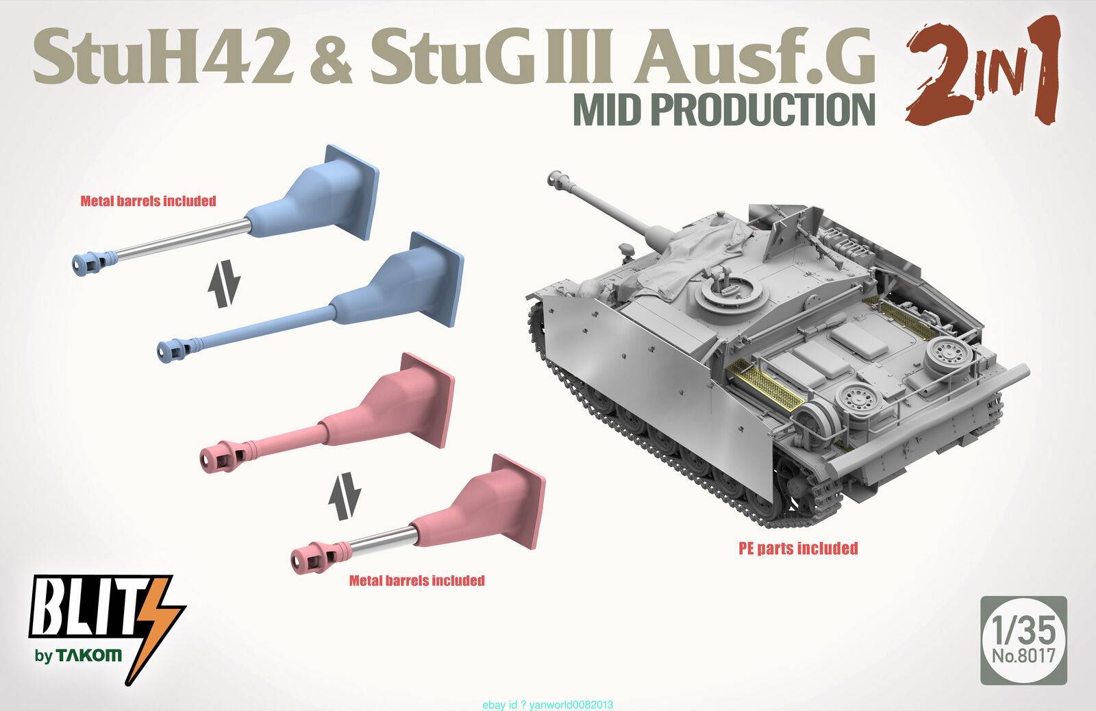 StuH 42 & StuG III Ausf. G Mid Production 2 in 1 – Image 3