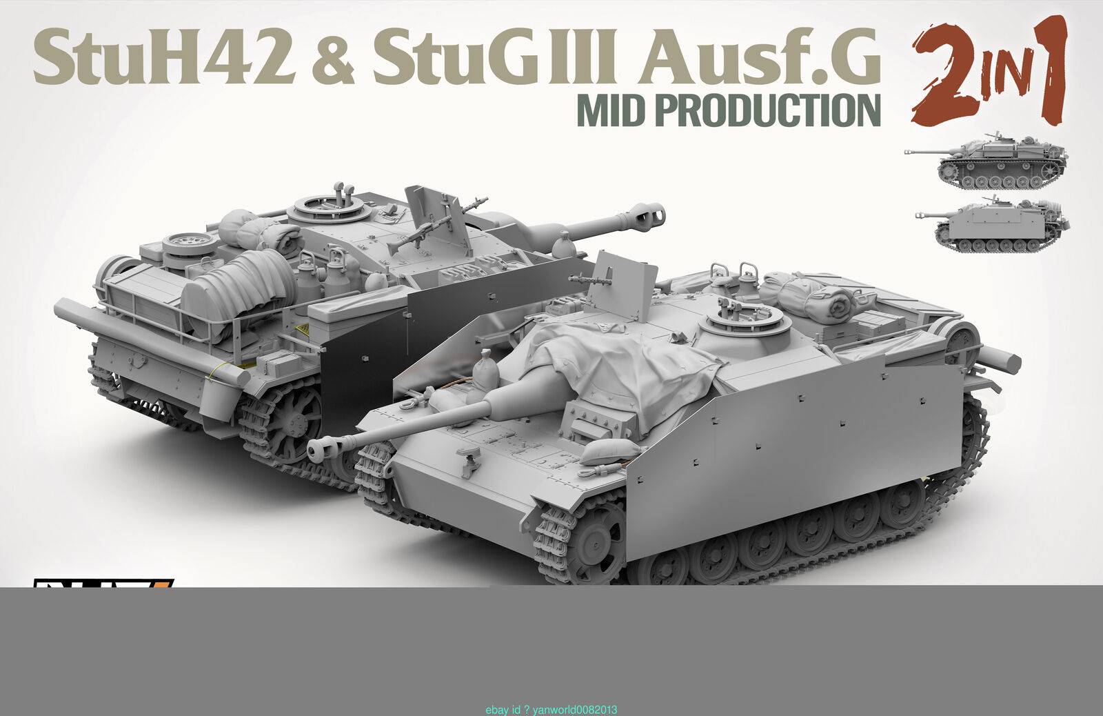 StuH 42 & StuG III Ausf. G Mid Production 2 in 1 – Image 7