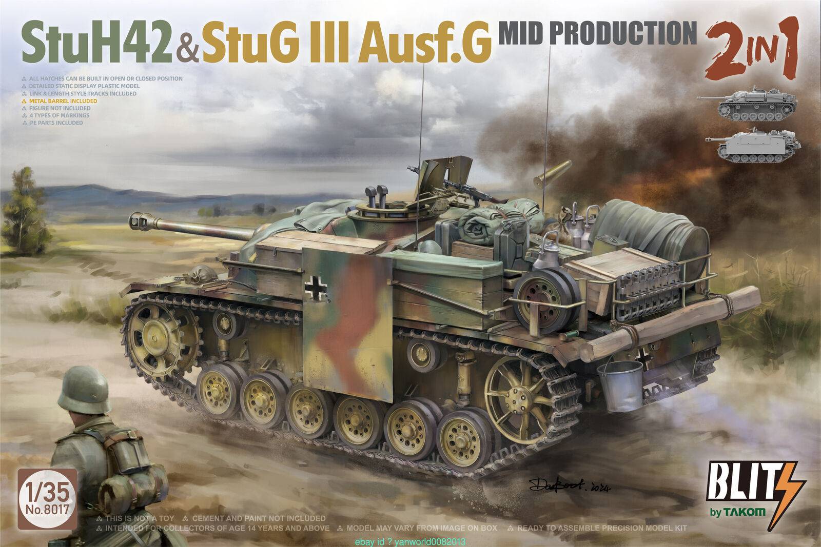 StuH 42 & StuG III Ausf. G Mid Production 2 in 1