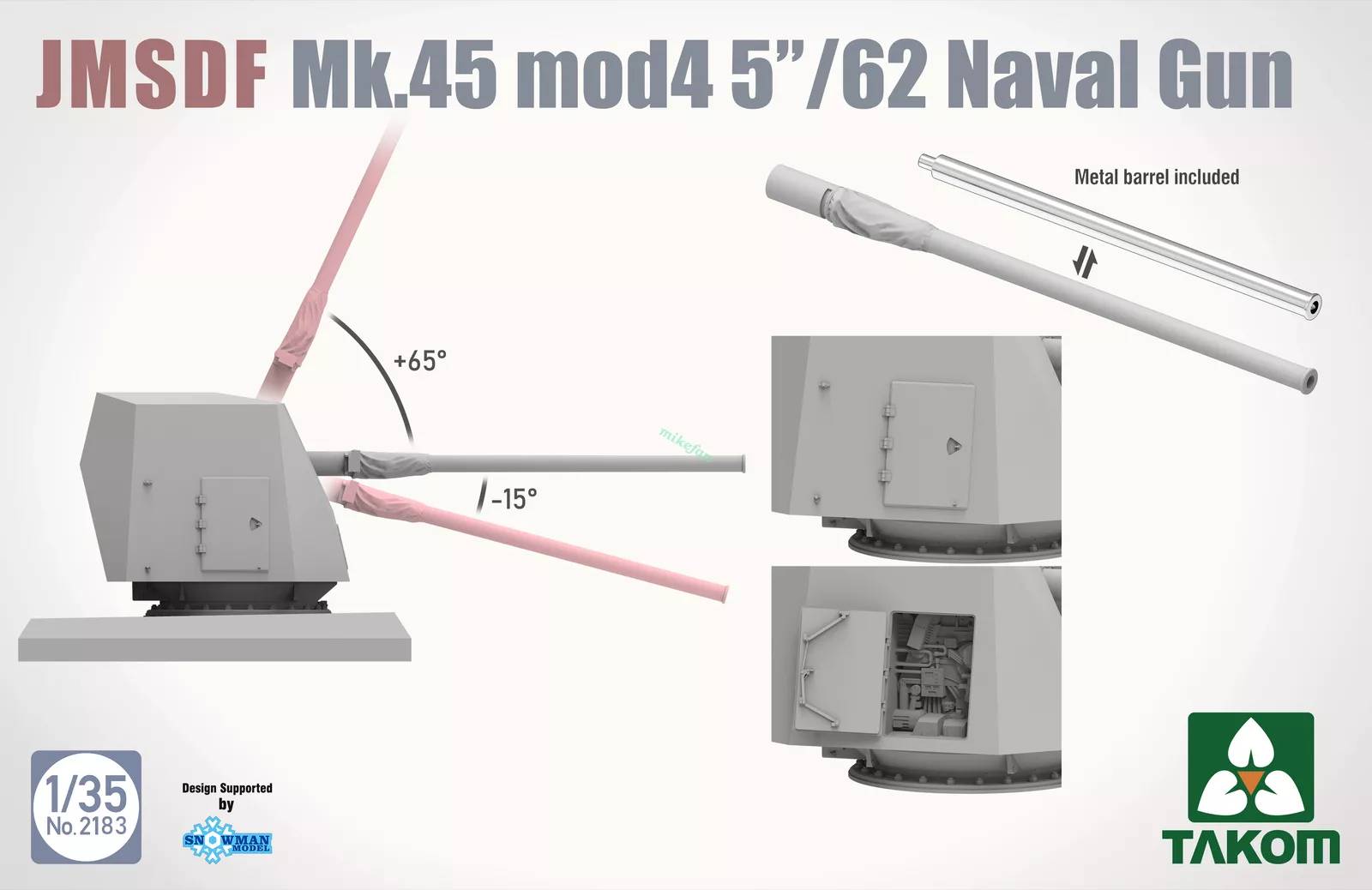JMSDF Mk.45 Mod 4 5"/62 Naval Gun – Image 2