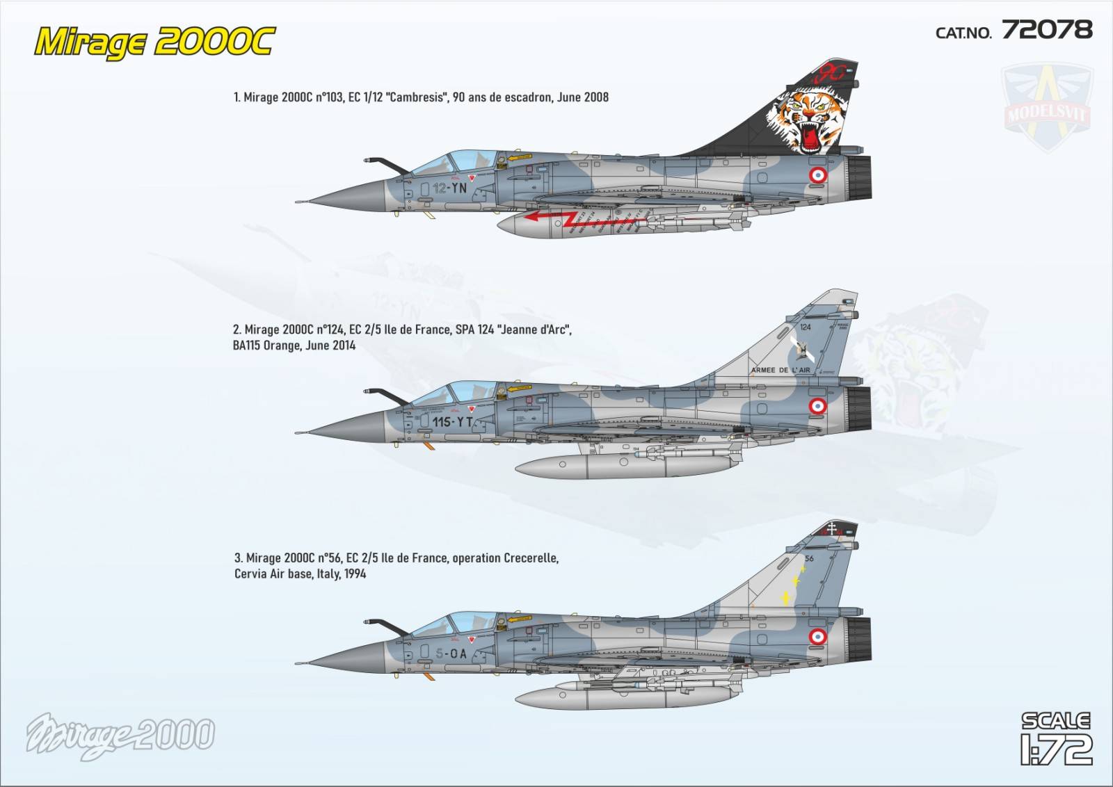 Mirage 2000C (EC 1/12"Cambresis" Squadron) – Image 4