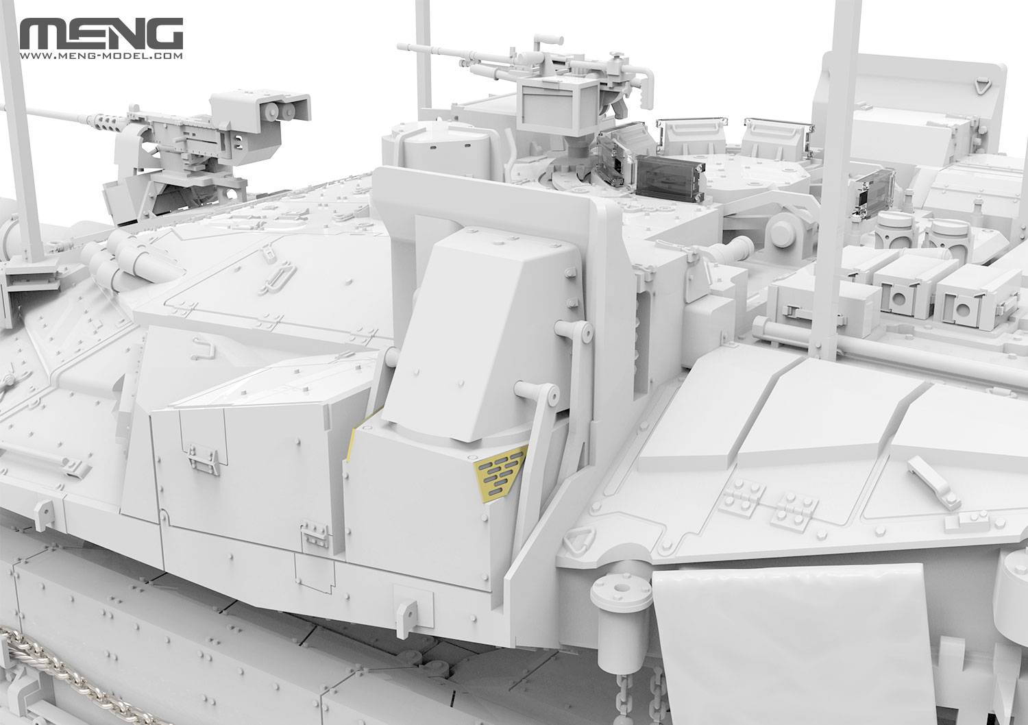 Merkava Mk.4M w/roof-mounted slat armor Israel Main Battle Tank – Image 10