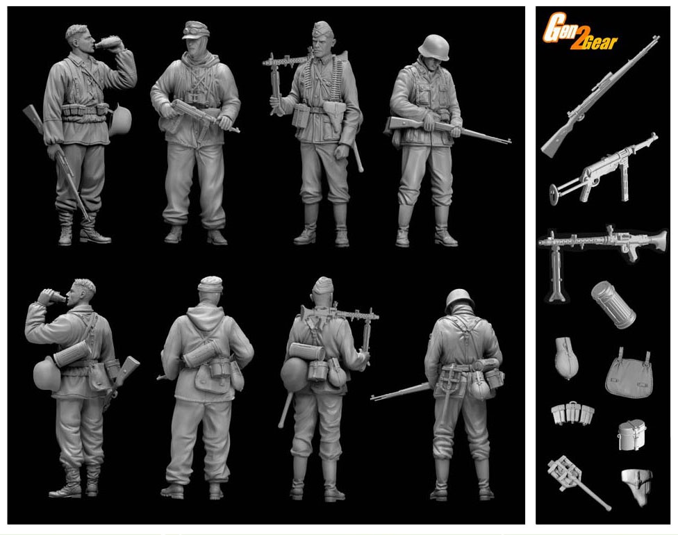 German Elite Infantry Russia 1941-43 – Image 2