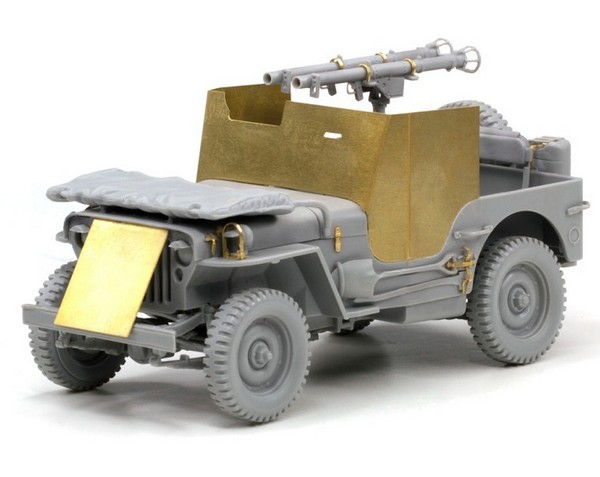 Armored 1/4 Ton 4x4 Truck w/Bazooka – Image 2