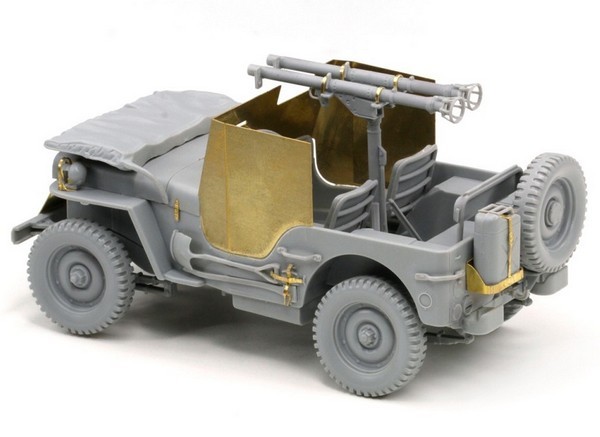 Armored 1/4 Ton 4x4 Truck w/Bazooka – Image 3