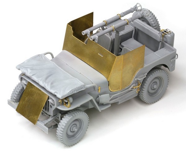Armored 1/4 Ton 4x4 Truck w/Bazooka – Image 4