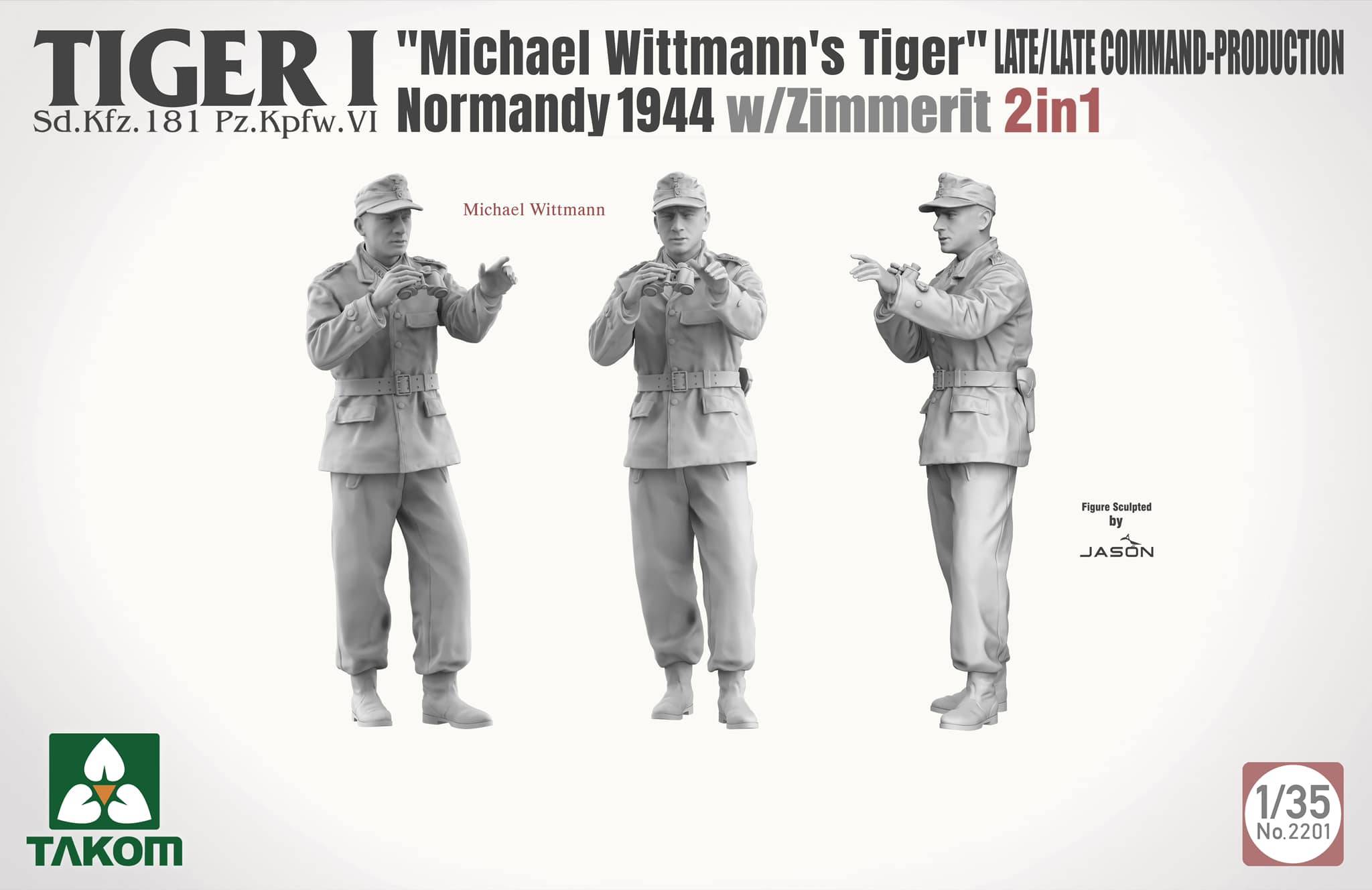 Tiger I Late Production w/zimmerit Normandy 1944 Sd.Kfz. 181 Pz.Kpfw. VI Ausf. E "Michael Wittmann's Tiger"(Late/Late Command) – Image 4