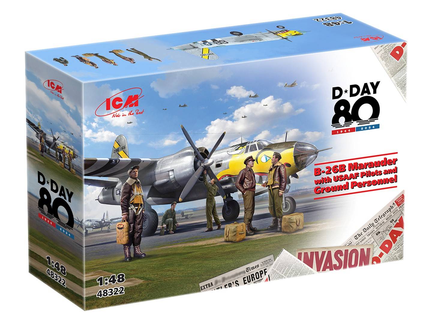 D-Day 80 B-26B Marauder with USAAF Pilots and Ground Personnel – Image 10