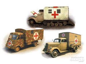 'Sankas' WWII Wehrmacht Ambulance Trucks