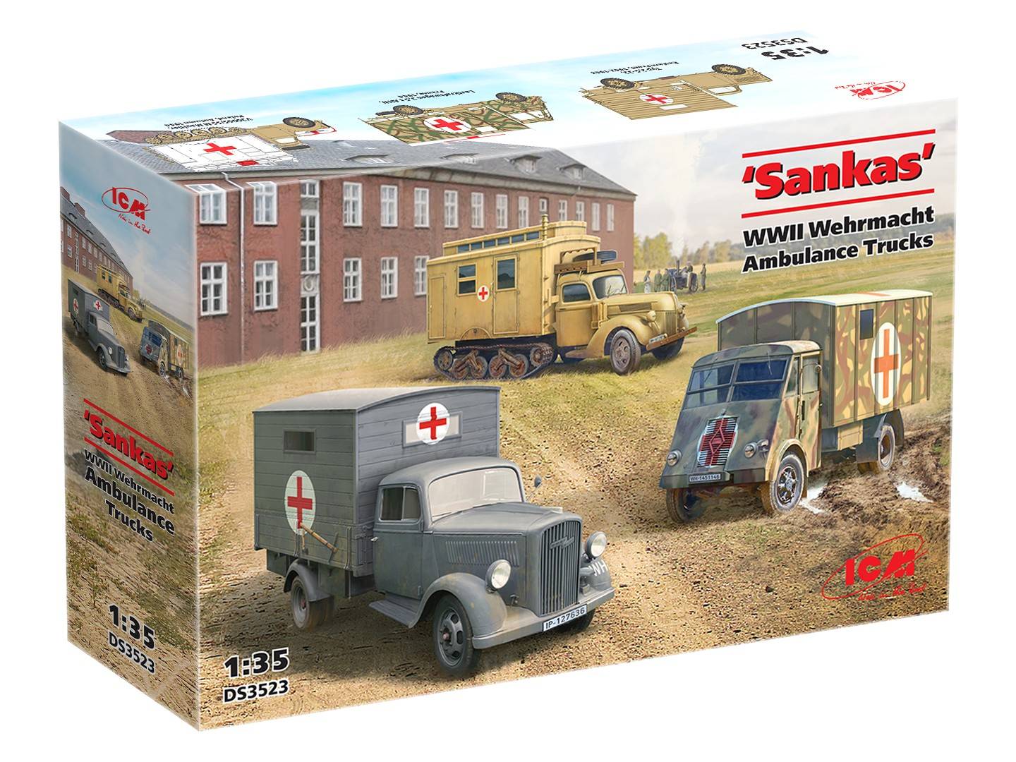 'Sankas' WWII Wehrmacht Ambulance Trucks – Image 2